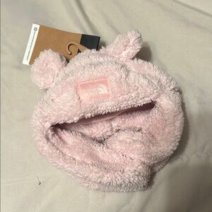 The North Face Kids Pink Fleece Hat NWT